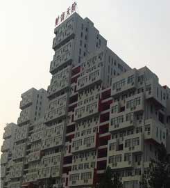 [鄭州真石漆]富士康冠達(dá)花園個(gè)性設(shè)計(jì)，只用超前單彩真石漆